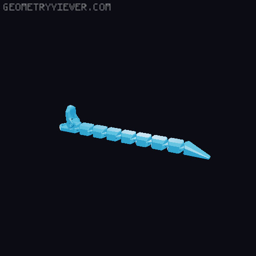 Flexi-Conda and Brick-Flexi-Conda !!! NEW HEAD AVAILABLE !!! 3D model thumbnail