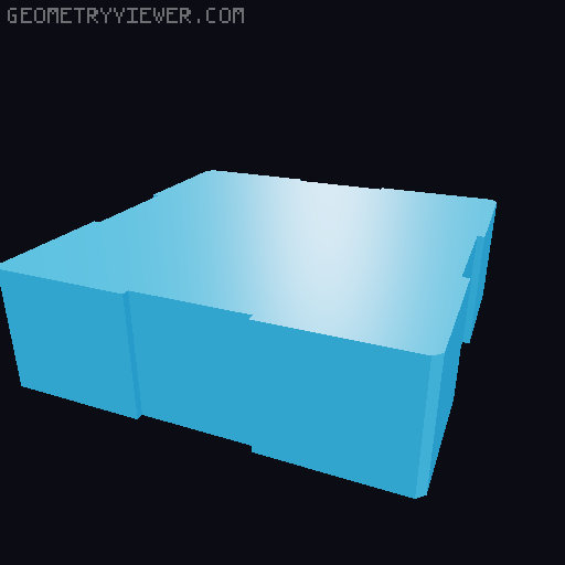 Animal Crossing Present 3D model thumbnail