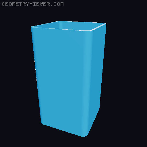 Bin for Ikea skadis - 564 models - hooks need support 3D model thumbnail