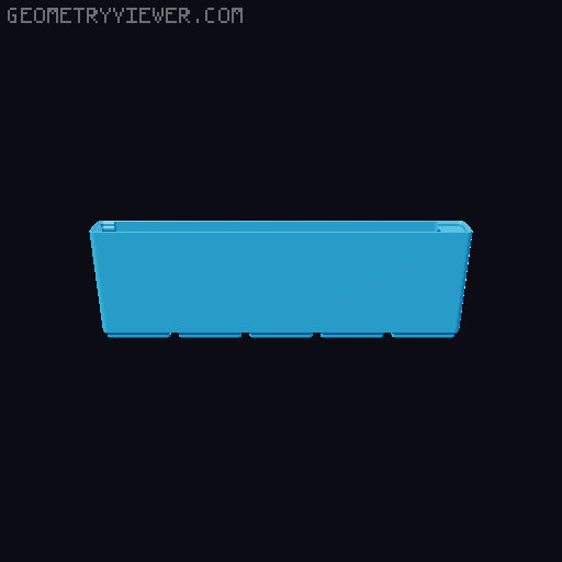 Gridfinity cups height 9 (67mm) collection 3D model thumbnail