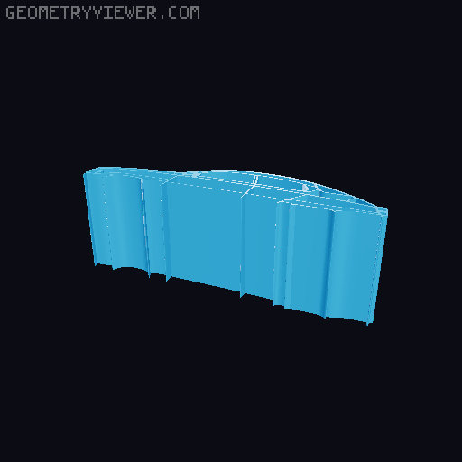 Car silhouettes! different models 3D model thumbnail