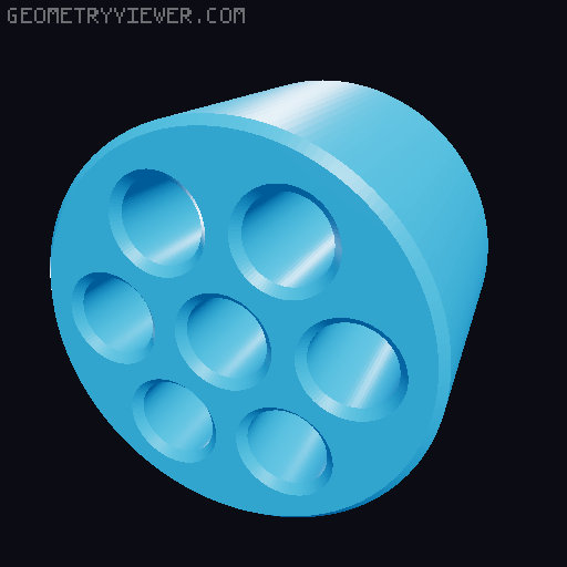 Customizable M20 Cable Glands, Inserts, Plug and Gasket (12 & 15mm ID) 3D model thumbnail