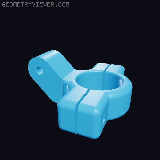 BMX/Skate Portable Stadium Light  3D model thumbnail