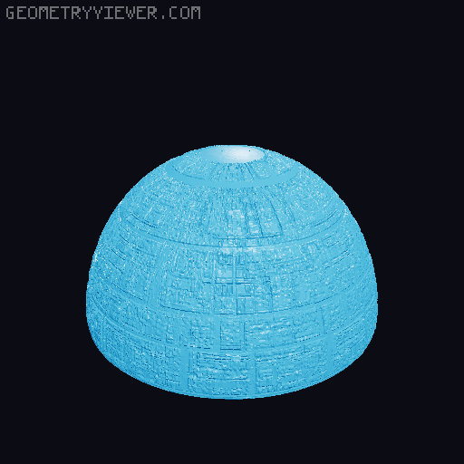 Death Star (Easter Remix) 3D model thumbnail