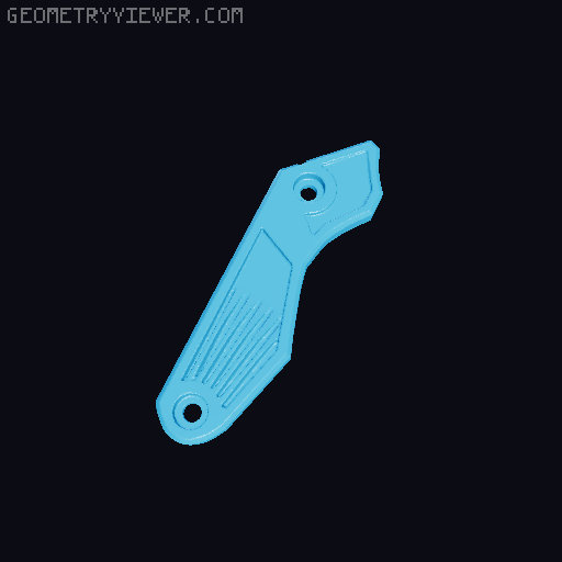 Clicky Foldable Karambit utility knife 3D model thumbnail