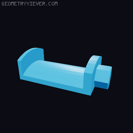 HSW Headphone Hanger - SteelSeries Logo 3D model thumbnail