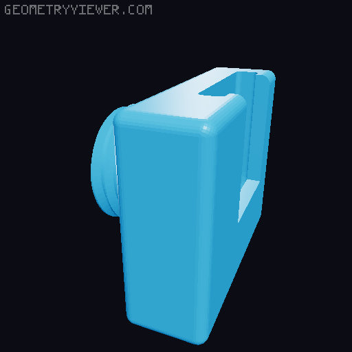 Filler - Filament Holder - Ender 5 Plus Remix 3D model thumbnail