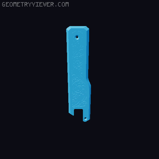 The Stagecoach modified embossed decals. 3D model thumbnail