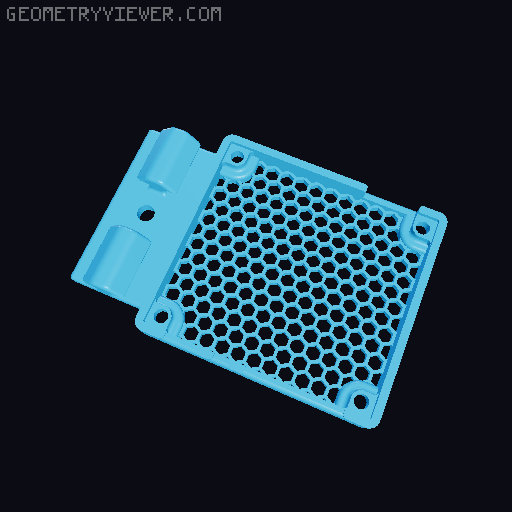 Orange Pi Zero 3 Case 3D model thumbnail