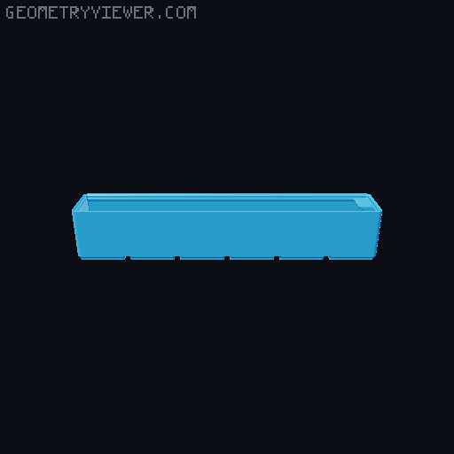 Gridfinity cups height 6 (46mm) collection 3D model thumbnail