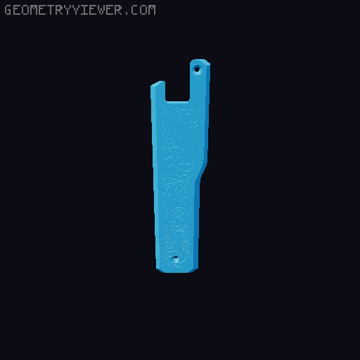 The Stagecoach modified embossed decals. 3D model thumbnail