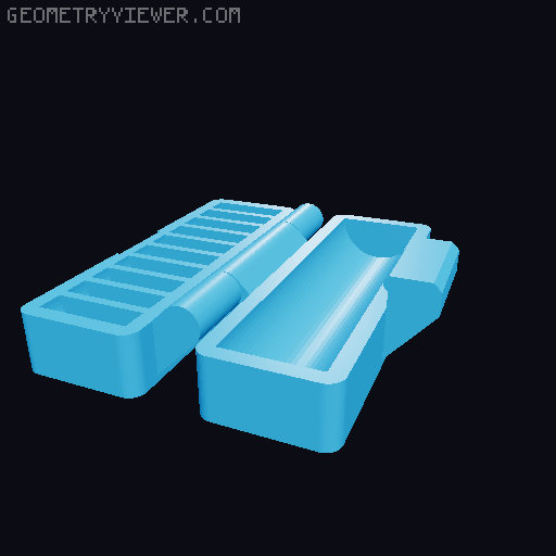 Pre-fabs for fuchsr's "Print-in-Place, Customizable Cases for Button-type Batteries" -  25+ sizes 3D model thumbnail