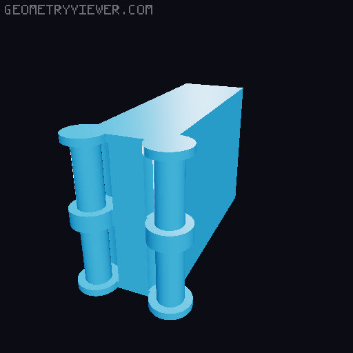 Creeper - movable legs and head 3D model thumbnail