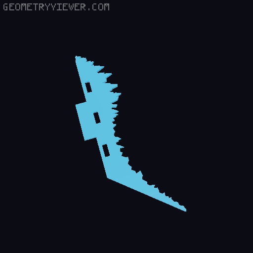 Godzilla Lamp 3D model thumbnail