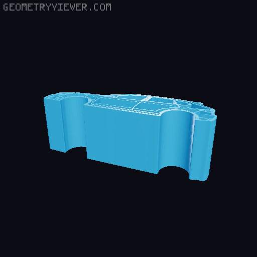 Car silhouettes! different models 3D model thumbnail