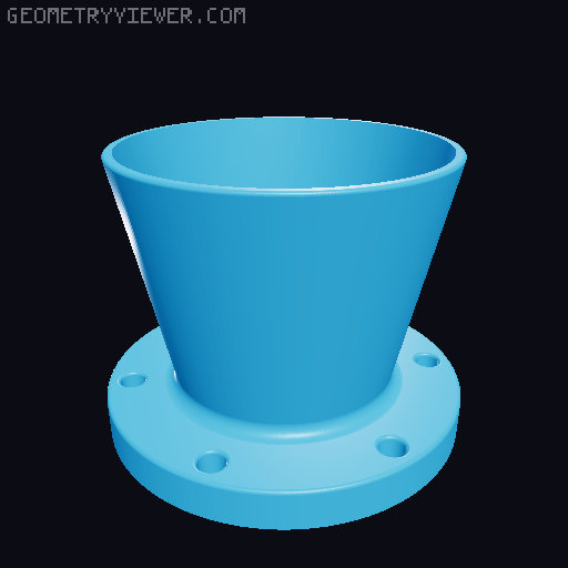 Vacuum filtration system  3D model thumbnail