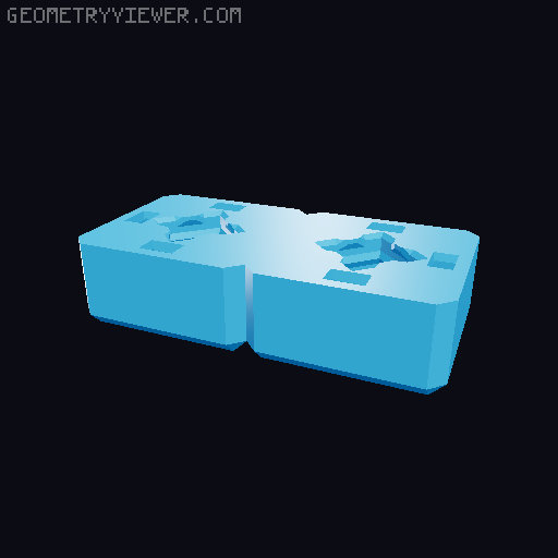 BlokCraft Dungeons! Base Set 3D model thumbnail