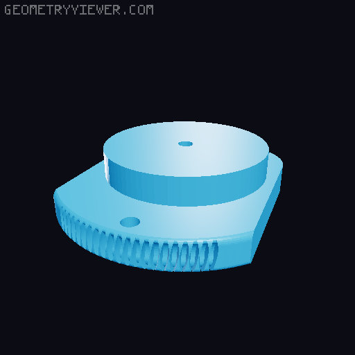 OG Star Tracker V2 Mods (Horizontal adjustment) 3D model thumbnail