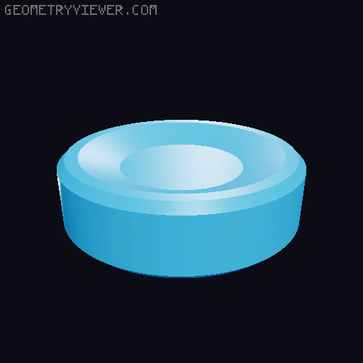 Magnetic sliding fidget 3D model thumbnail
