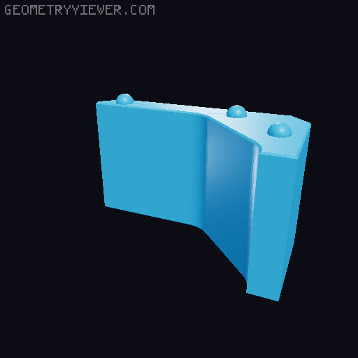 Tape Dispenser, Multi-size/Modular -  1.5 width 3D model thumbnail