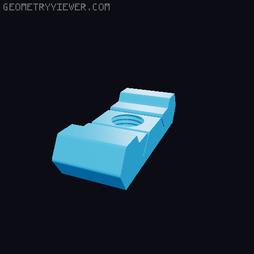 Simple Sanding Block 3D model thumbnail