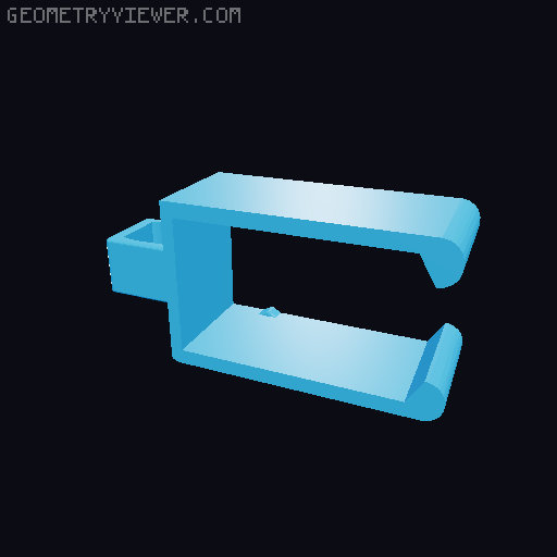 Ender 3 V3 SE Filament Guide 3D model thumbnail