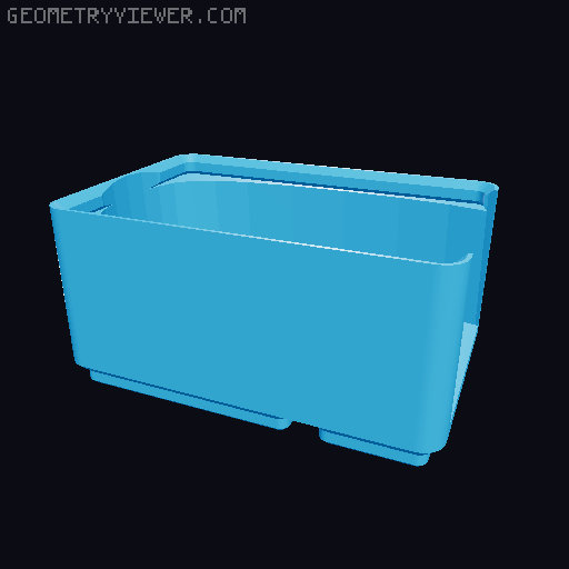 Gridfinity medicine cabinet collection (space constrained) 3D model thumbnail