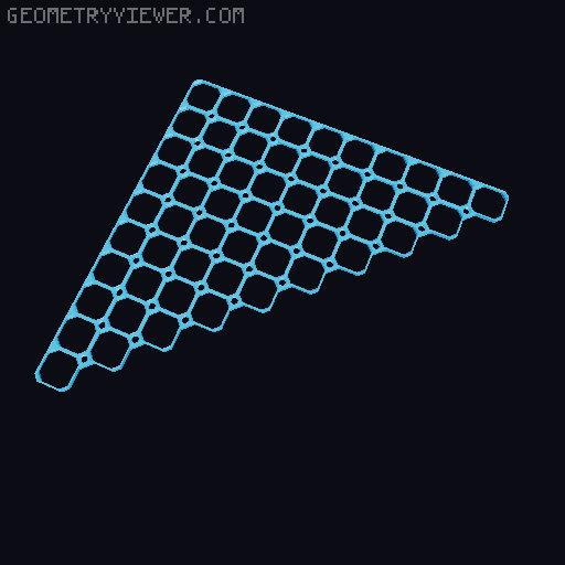 openGrid Triangular Tiles (2x2 - 12x12) 3D model thumbnail