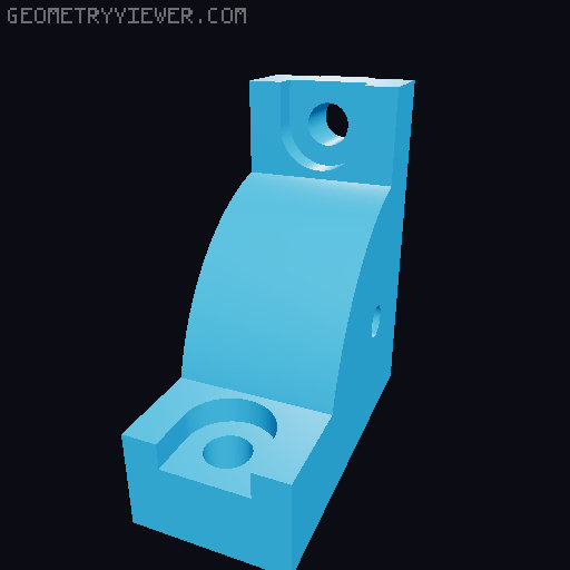 ROOK 2020 KIRIGAMI BED MOD 3D model thumbnail