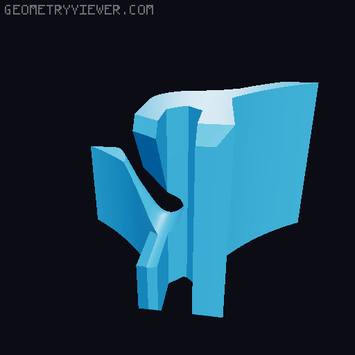 Ultimulti with double lock for Coreboxx 3D model thumbnail