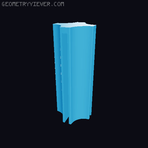 Drawer organizer 3D model thumbnail