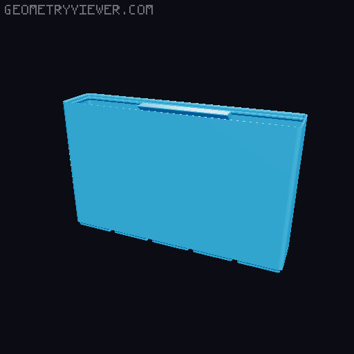 Gridfinity cups height 18 (130mm) collection 3D model thumbnail