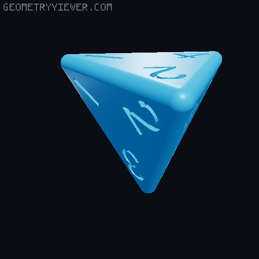 dice set 3D model thumbnail