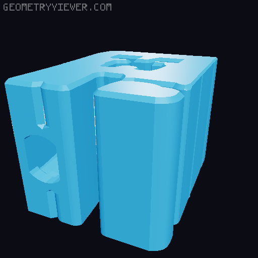 Minecraft 3D logo ⛏ (no glue needed) 3D model thumbnail