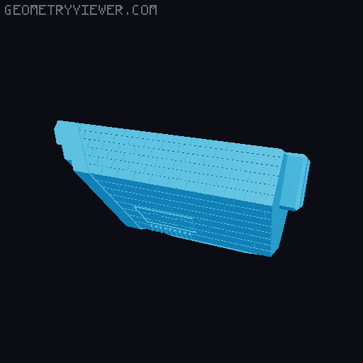 Raptor Class Light Cruiser From the Expanse 3D model thumbnail