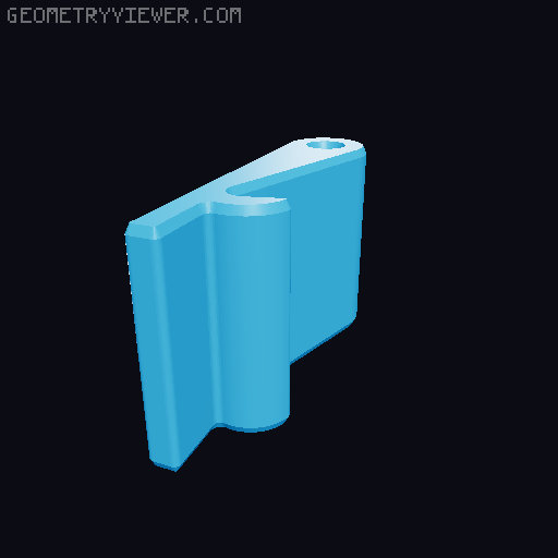 Flextail Case 3D model thumbnail