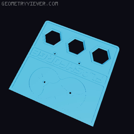 Flashforge AD5M фильтр угольный 3D model thumbnail