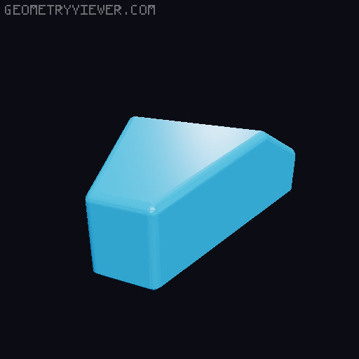 Stargate modified Chevron parts 3D model thumbnail