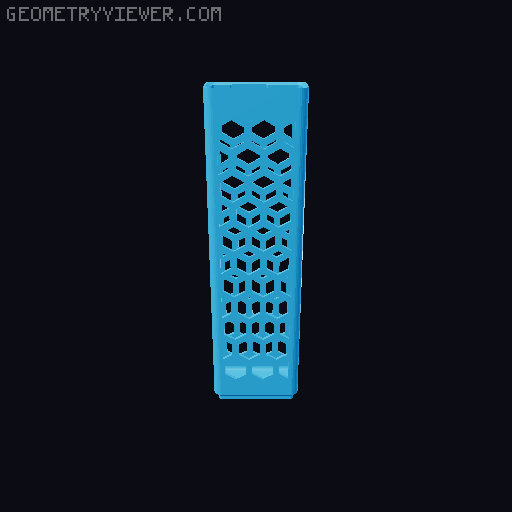 Gridfinity Hex Bins all sizes 3D model thumbnail