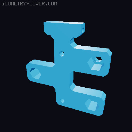 InsertMate - Accurate Heat Insert Guide (parametric) 3D model thumbnail