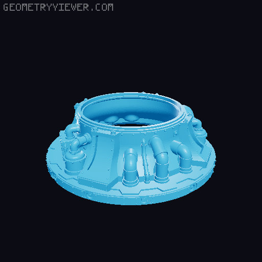 Reactor Ferrum Secundus 3D model thumbnail