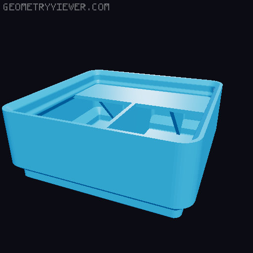 Gridfinity Ultra Light Bins - Divider Label Edition 3D model thumbnail