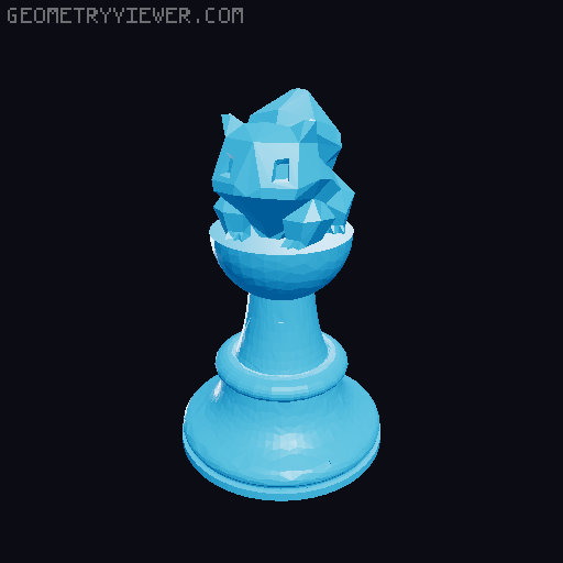 Pokemon Chess Set 3D model thumbnail