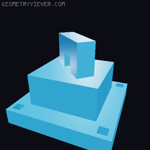 Minecraft Lantern - Light / Lamp / Night Light / Lantern 3D model thumbnail