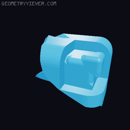 Jolteon Rubik's Cube 2x2 3D model thumbnail
