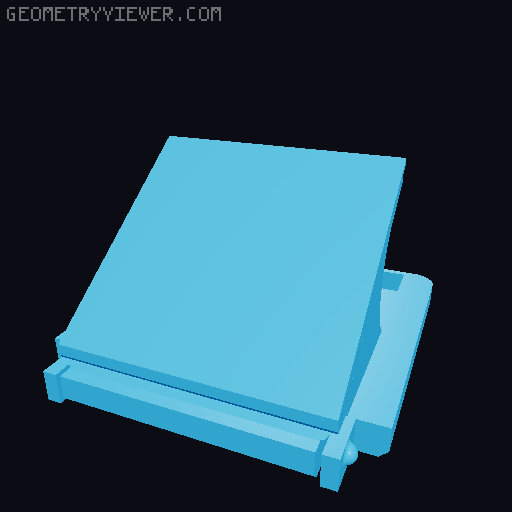 Re-engeneered catbox for reliability and easier printing 3D model thumbnail