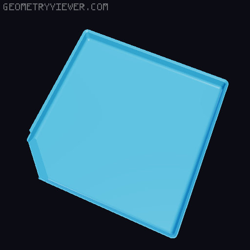 The Gridfinity Modular Parts Tray 3D model thumbnail