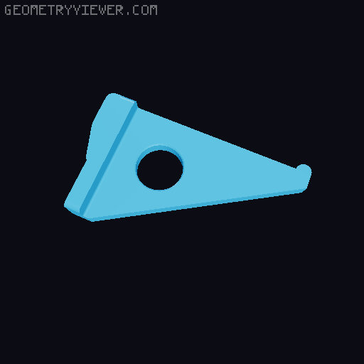 DDD Printable Wall Control System 3D model thumbnail