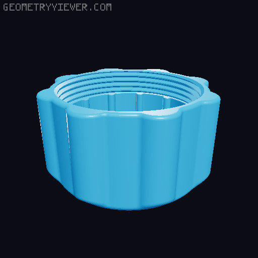 Torque Wrench with Driver for ¼ Inch Socket 3D model thumbnail