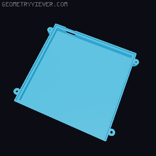 Pico Dram Tester enclosure 3D model thumbnail